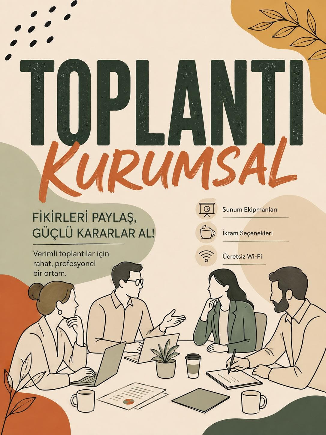 Toplantı / Kurumsal — Karşı Cafe etkinlik afişi
